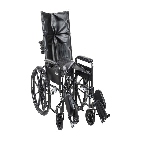 Silver Sport Full-Reclining Wheelchair By Drive Medical