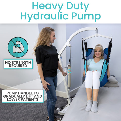 Vive Hydraulic Patient Lift With Sling